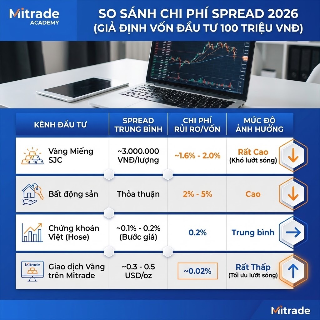 SO SÁNH CHI PHÍ SPREAD 2026