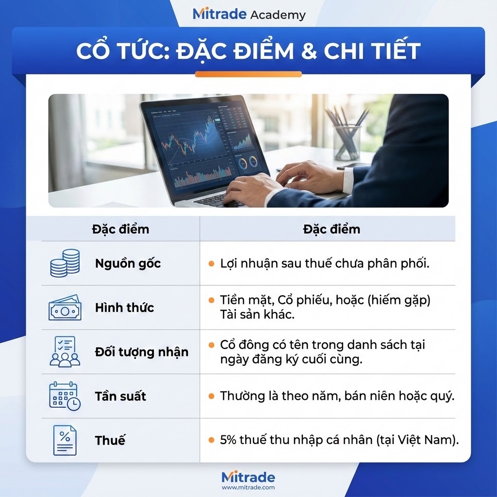 Định nghĩa Cổ tức là gì