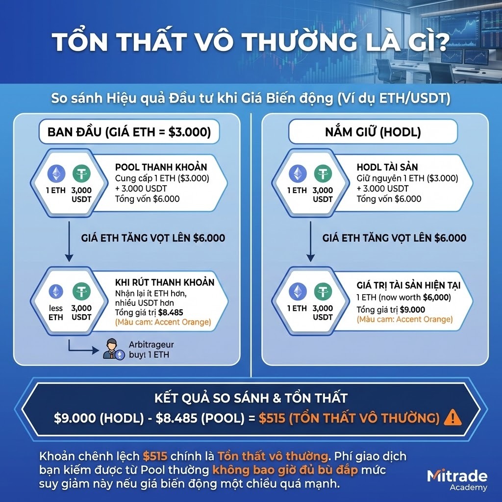 Tổn Thất Vô Thường (Impermanent Loss - IL)