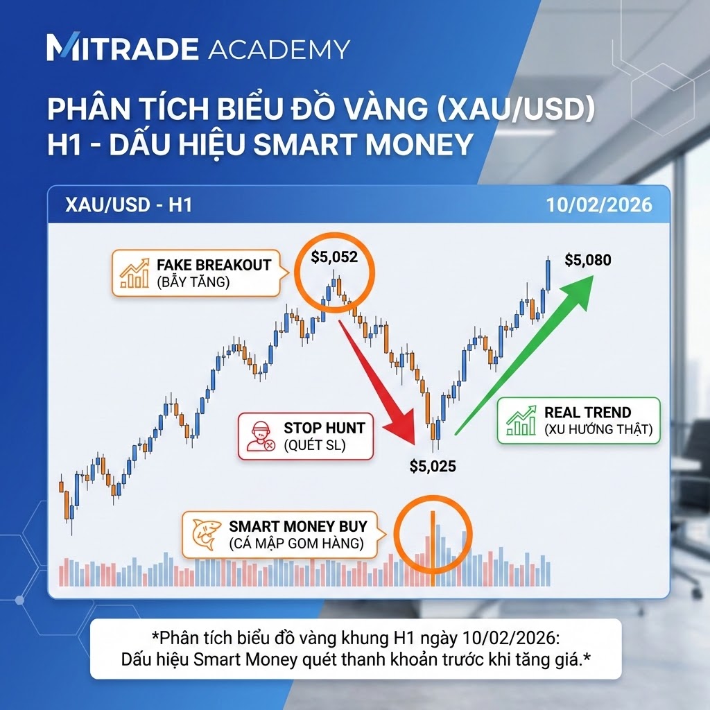 Chiến lược giao dịch vàng theo từng khung thời gian (Timeframe)