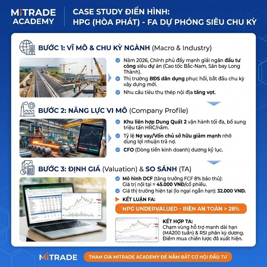 Case Study Điển hình: Áp dụng FA dự phóng siêu chu kỳ của HPG (Hòa Phát)