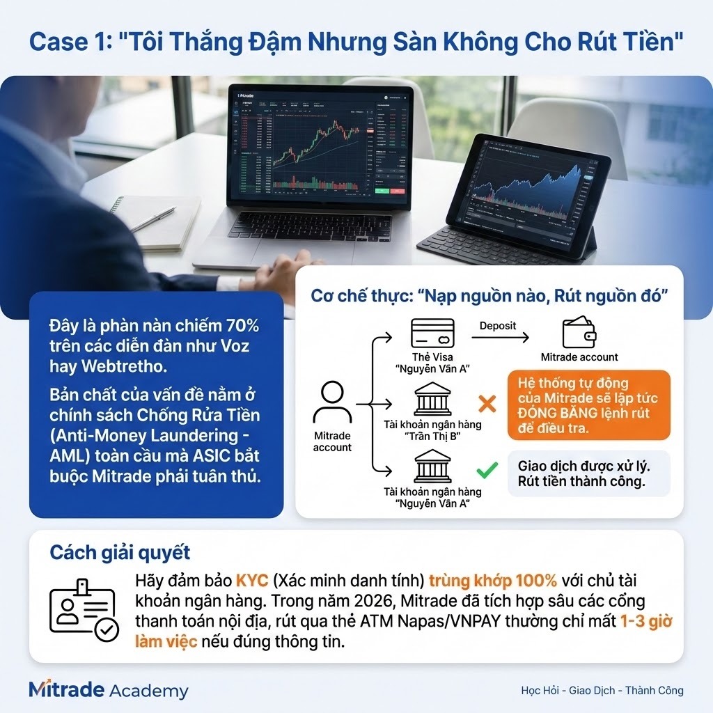 Bóc Trần 4 Lỗ Hổng Thông Tin Tạo Nên Tin Đồn "Mitrade Lừa Đảo"