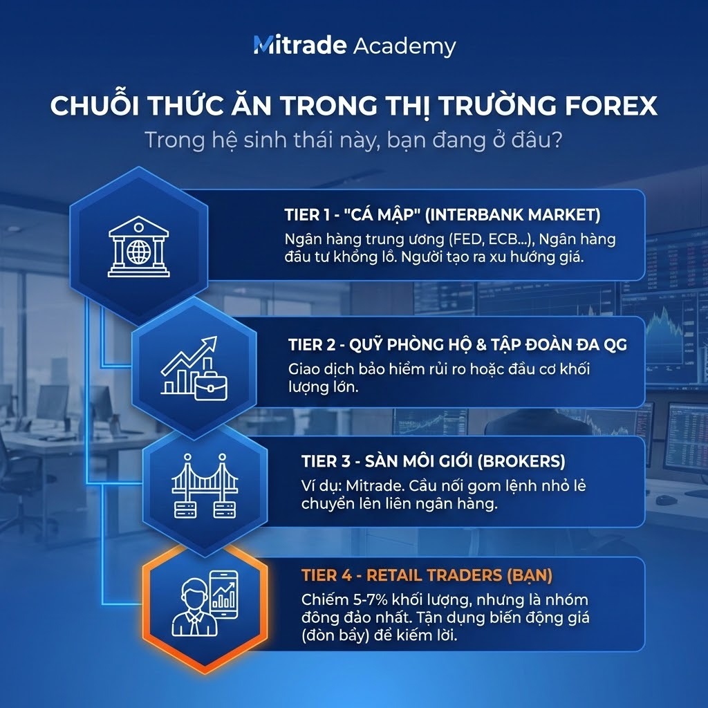 Chuỗi Thức Ăn Trong Thị Trường Forex