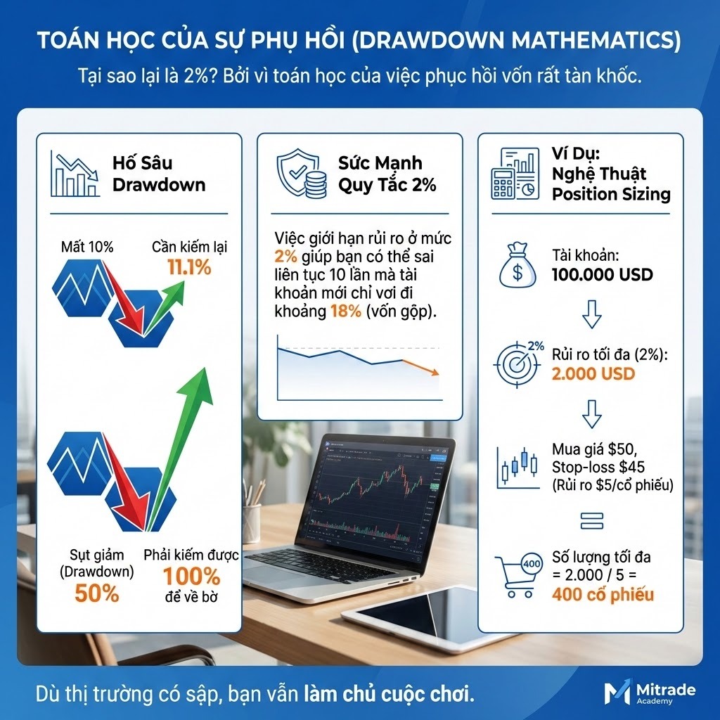 Toán Học Của Sự Phục Hồi (Drawdown Mathematics)
