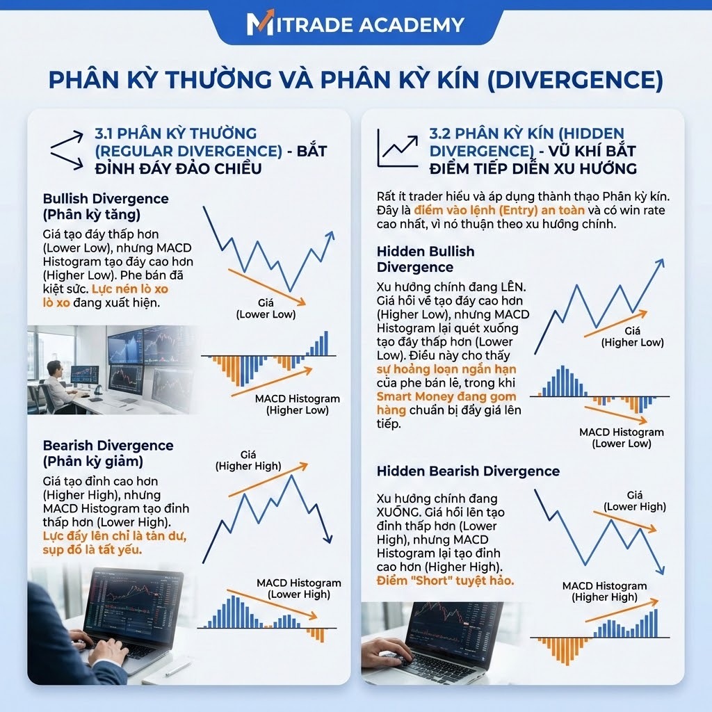 Phân Kỳ Thường và Phân Kỳ Kín (Divergence)