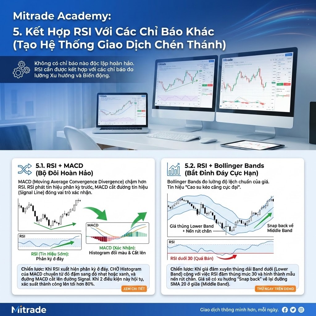  Kết Hợp RSI Với Các Chỉ Báo Khác