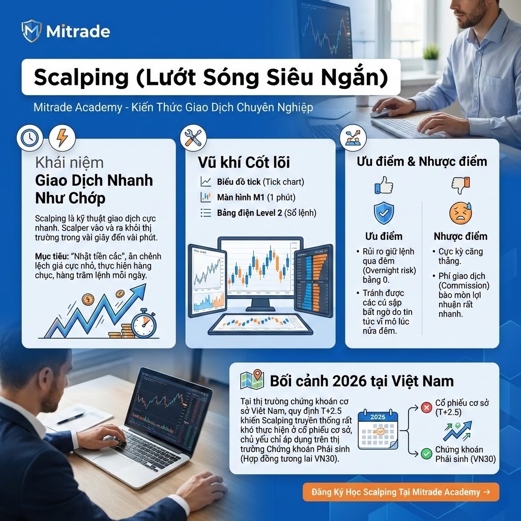  Scalping (Lướt Sóng Siêu Ngắn)