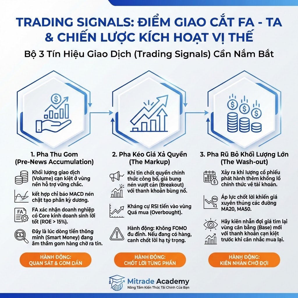 Trading Signals: Điểm Giao Cắt FA - TA & Chiến Lược Kích Hoạt Vị Thế