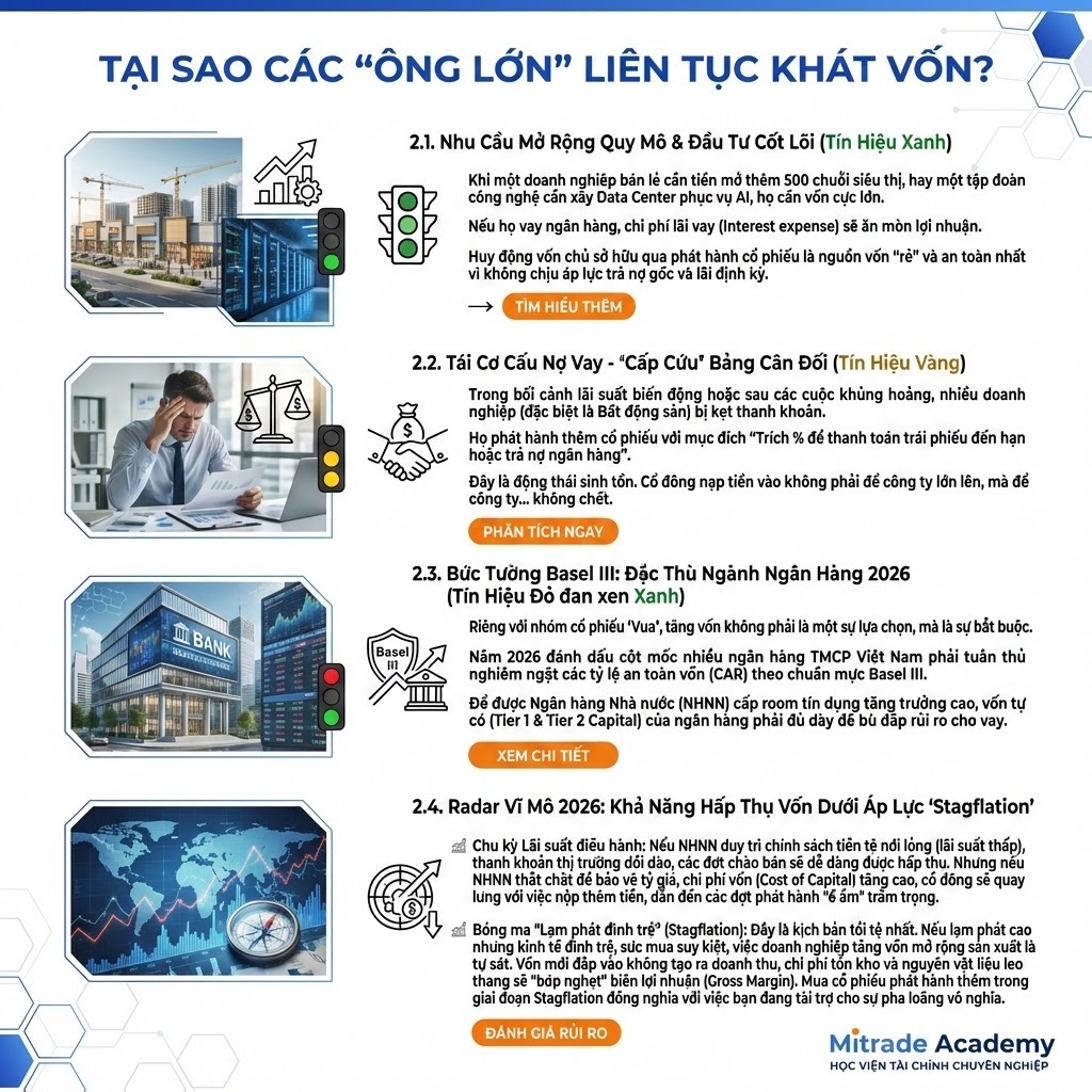 Tại Sao Các "Ông Lớn" Liên Tục Khát Vốn?