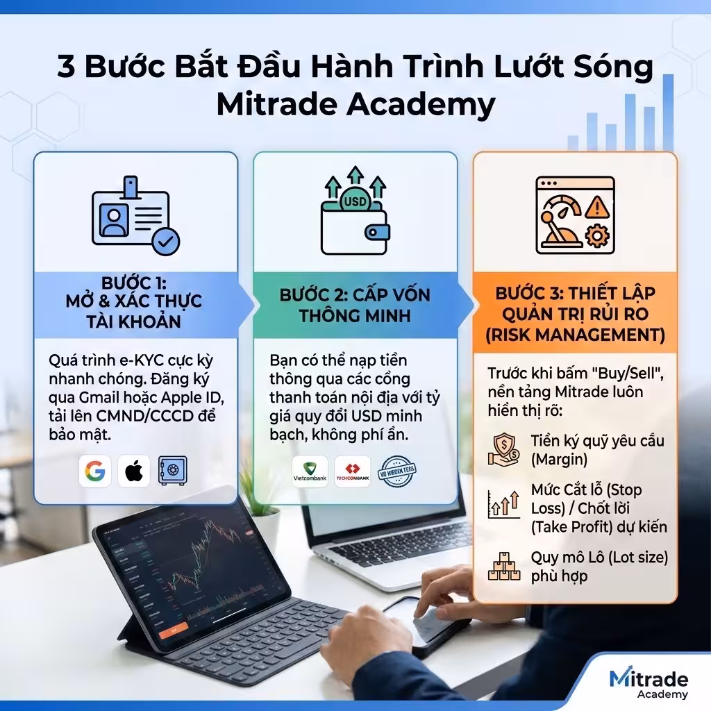 Hướng Dẫn Lướt Sóng XAG/USD Trên Mitrade