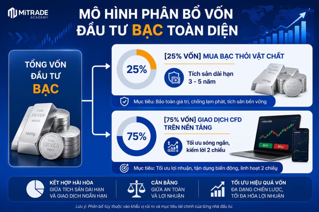 Chiến lược xây dựng danh mục đầu tư bạc toàn diện năm 2026
