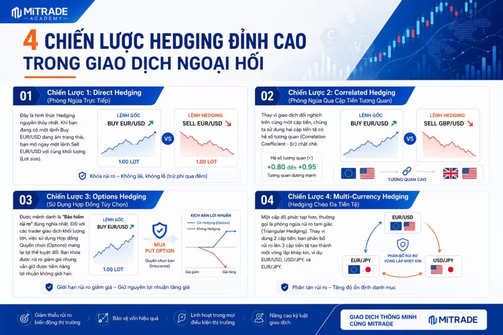 4 Chiến Lược Hedging Đỉnh Cao Trong Giao Dịch Ngoại Hối