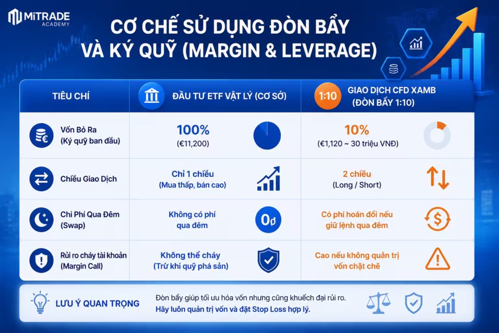 Cơ Chế Sử Dụng Đòn Bẩy Và Ký Quỹ (Margin & Leverage)