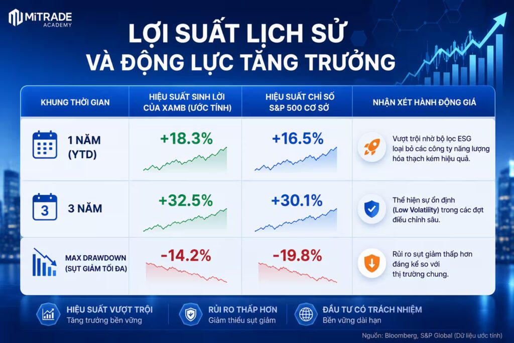Lợi Suất Lịch Sử Và Động Lực Tăng Trưởng (NAV & Price Action) XAMB 