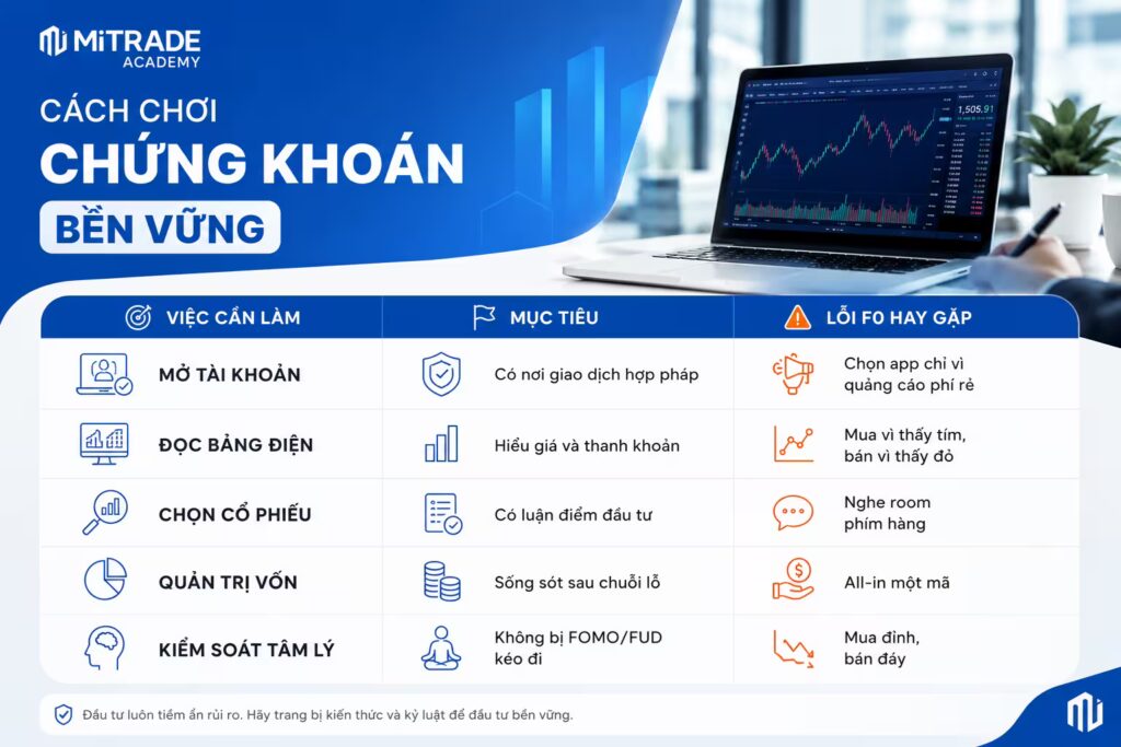 cách chơi chứng khoán
