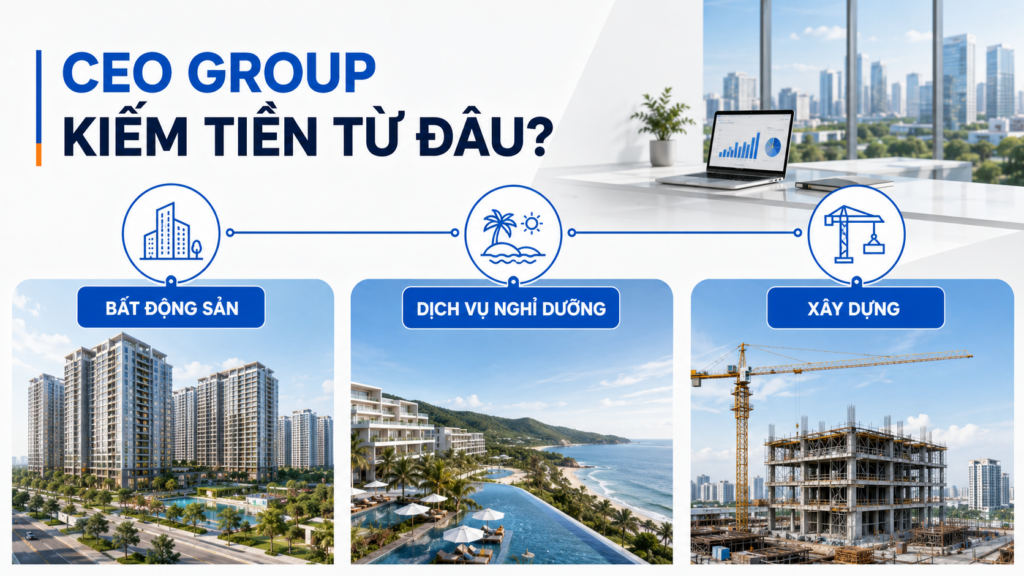 CEO Group kiếm tiền từ đâu?