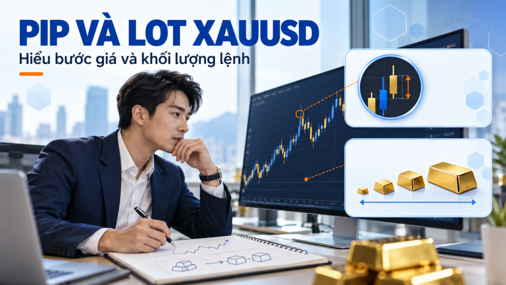 Pip, point và bước giá của XAUUSD được tính ra sao?