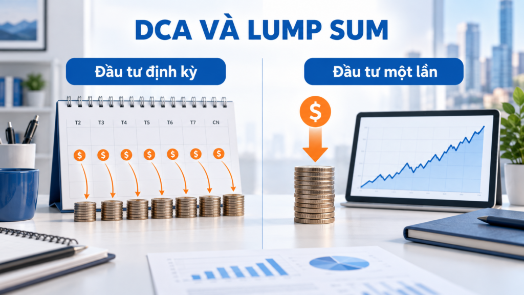 DCA và lump sum: Không phải lúc nào cũng là một cuộc lựa chọn