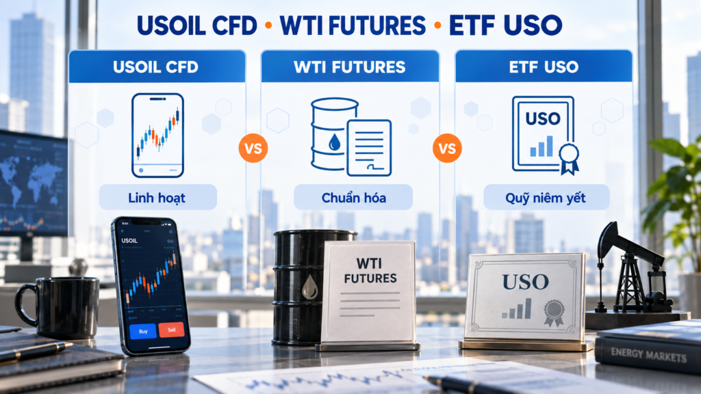 Phí qua đêm USOIL được tính như thế nào?