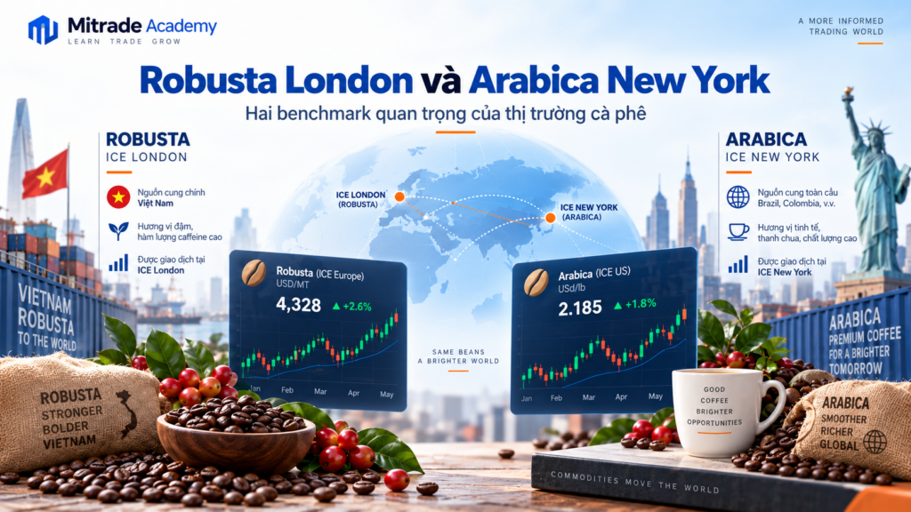 gia ca phe truc tuyen hom nay - robusta and arabica