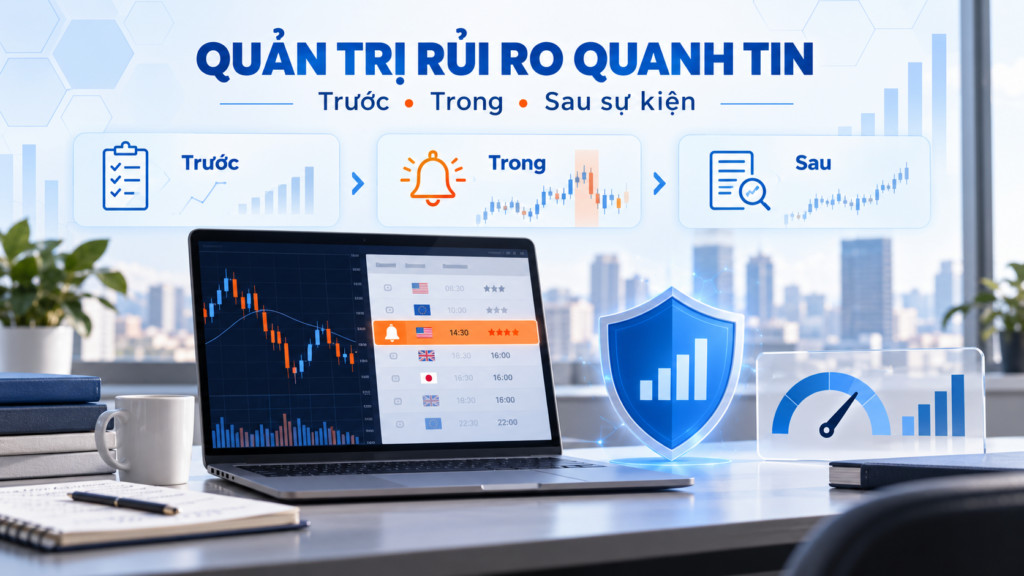 Quản trị rủi ro khi giao dịch quanh tin