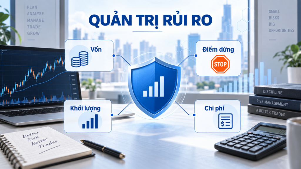 Quản trị rủi ro: học trước khi tìm điểm vào