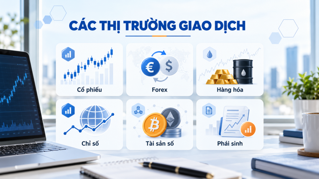 Có thể trading trên những thị trường nào