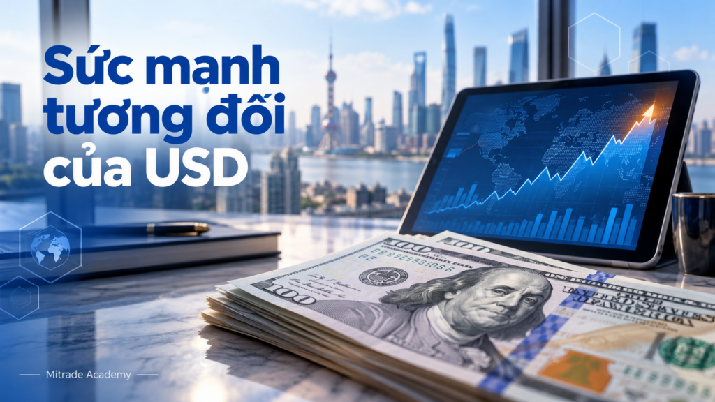 DXY phản ánh sức mạnh tương đối, không đo sức mua tuyệt đối