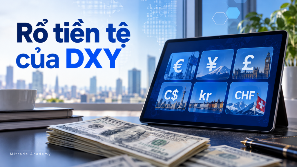 Rổ DXY gồm những tiền tệ nào?