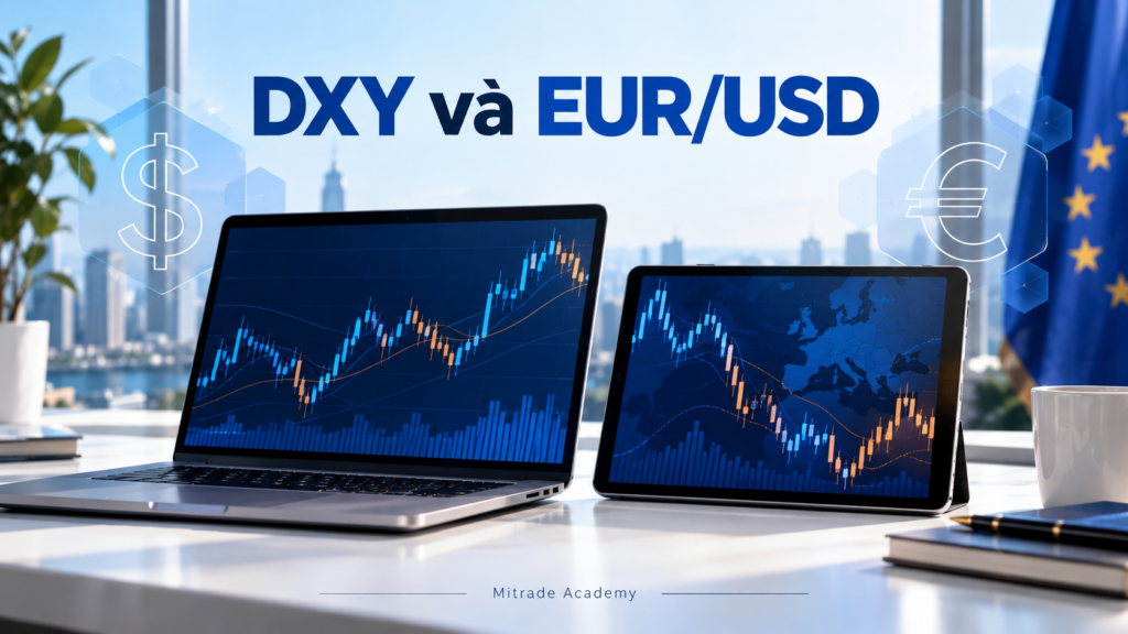 Quan hệ giữa DXY và EUR/USD: chặt chẽ nhưng không phải bản sao