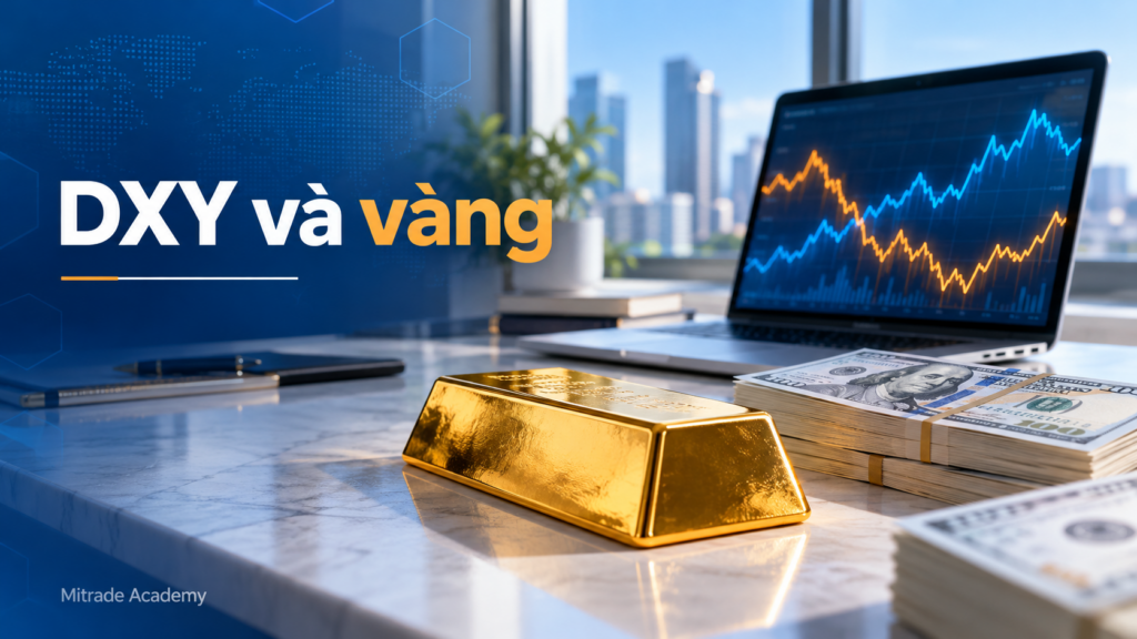 DXY và vàng: vì sao quan hệ nghịch có điều kiện?