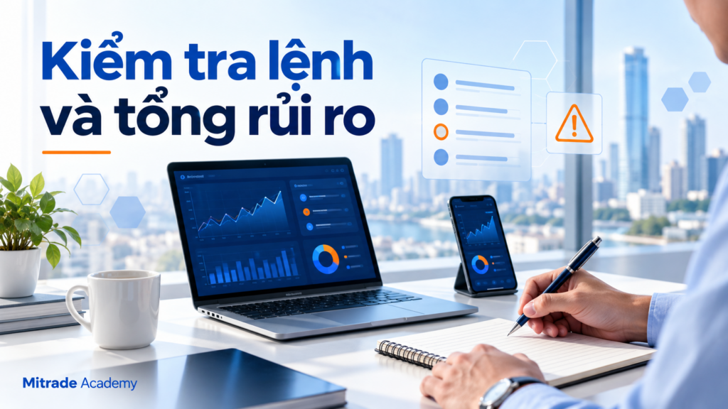 Cách kiểm tra stop loss trên Mitrade hoặc nền tảng đang dùng