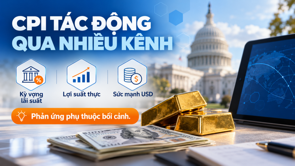 CPI tác động đến tài sản qua lợi suất thực như thế nào?